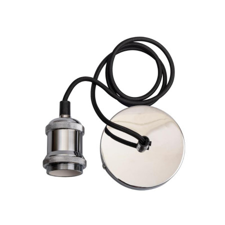 Патрон с проводом  RETROPLC 01 E27 230V/1M Electrosilvering