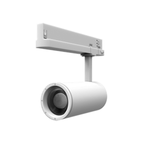 Cветильник светодиодный трековый TT-Zoom 20 Вт 4000К 225х173х70мм угол 20-55° белый матовый RAL9003