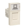 Розетка RJ45., категории 5e (ширина 1 модуль)