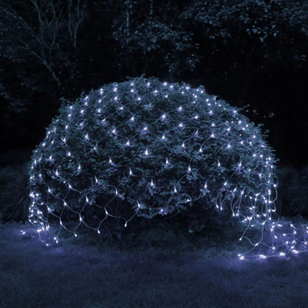 Cветильник садовый декоративный Сеть 150 LED на солнечной батарее холодный свет ERASS024-15 2м*1,35м