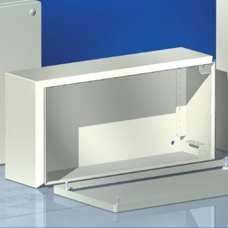 Корпус сварной металлический CDE, 400 х 200 х 120 мм, с фланцами, IP55