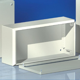 Корпус сварной металлический CDE, 300 х 300 х 120 мм, с фланцами, IP55