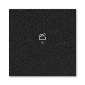 ABB Levit Антрацит Клавиша 1-ая с символом сцены free@home