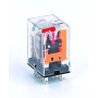 Реле промежуточное ПР-102 2 конт. с LED инд. и TEST функ. 5А 230В AC ПР-102