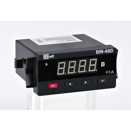 Вольт-р циф 96x48 1PH 100В LED