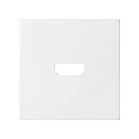Simon 82 Накладка для коннектора HDMI v 1.4, "мама", S82, S82N, S82 Detail, белый