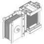 Секц. конц. 1000А Cu 3L+N+PER IP55 тран. IEK