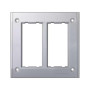 Simon Connect Рамка на 2 S-модуля к монт.коробке SBM250, Сима Про, алюминий