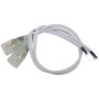 Набор коннекторов  LS-connector-18mm-RGB-D-IP68-bath для термостойкой светодиодной ленты, 2 шт.