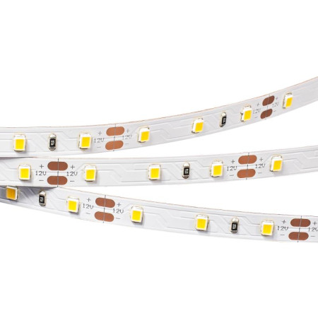 Лента светодиодная RT-A60-8mm 12V Warm2700 (7.2 W/m, IP20, 2835, 5m) (arlight, Открытый)