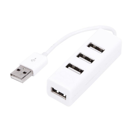 Разветвитель USB на 4 порта белый