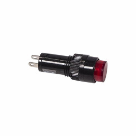 Индикатор Ø10 12V красный