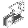 Секция Z лев. 630А Al 3L+N+PER НК IP55 тран. IEK