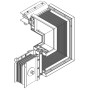Секция Z вверх лев. 1000А Al 3L+N+PER НК IP55 тран. IEK