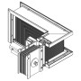 Секция Z лев. вниз 1250А Al 3L+N+PER НК IP55 тран. IEK