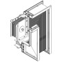 Секция Z вниз прав. 630А Cu 3L+N+PER IP55 тран. IEK