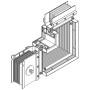 Секц. угл. вверх 3200А Cu 3L+N+PER IP55 тран. IEK