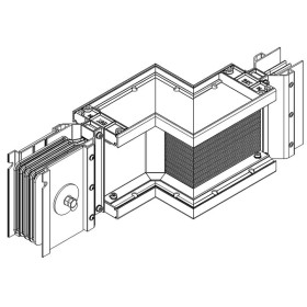 Секция Z прав. 2500А Cu 3L+N+1/2PE IP55 тран. IEK