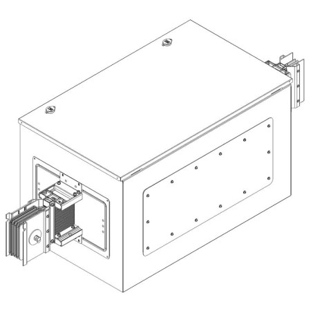 Секц. центр. комп. 800А Cu 3L+N+PER IP55 тран. IEK