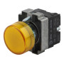 Индикатор LAY5-BU65 желтого цвета d22мм (20/200/8000)