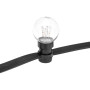 Гирлянда LED Galaxy Bulb String 10м, черный КАУЧУК, 30 ламп*6 LED ЖЕЛТЫЕ, влагостойкая IP65