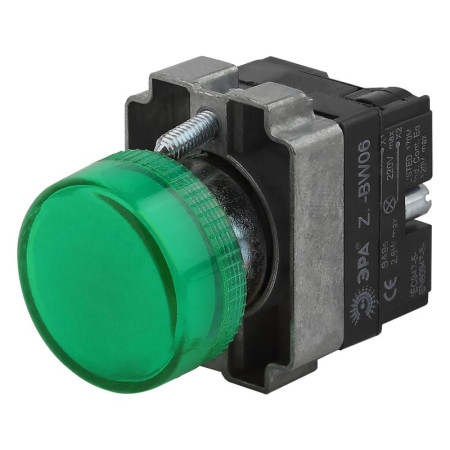 Индикатор LAY5-BU63 зеленого цвета d22мм (20/200/6400)