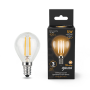 Лампа светодиодная LED 5Вт E14 220В 2700К шар