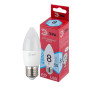 Лампа светодиодная RED LINE LED B35-8W-840-E27 R E27 / Е27 8 Вт свеча нейтральный белый свет