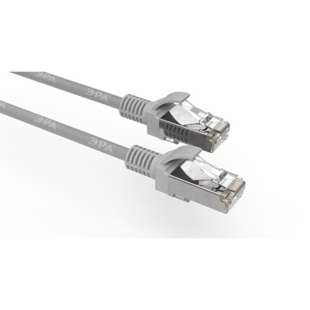 Патч корд Simple PC-0.5F-A F/UTP категория 5e, длина 0,5 метра, экранированный, серый