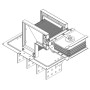 Секц. флан. прав. Тип2 1600А Al 3L+N+PER НК IP55 тран. IEK